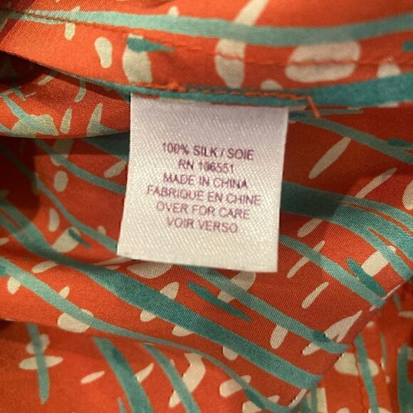 NWOT Calypso St. Barth 100% Silk Shift Dress Size M - Picture 5 of 8
